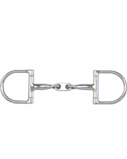 Toklat Originals Horse Bits Pony Stainless Steel Dr. Bristol Snaffle Dee