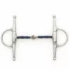 English Riding Supply Horse Bits Centaur Blue Steel Slow Twist Eggbutt Full Cheek Bit