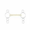English Riding Supply Happy Mouth Pessoa 3 Ring Shaped Mullen Mouth Horse Bits