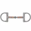 Toklat Originals Horse Bits Toklat Copper And Stainless Steel Roller Snaffle Racing Dee Bit