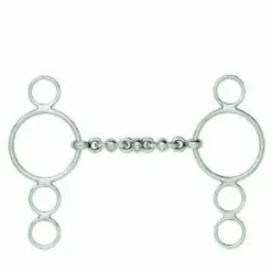 English Riding Supply Centaur Pessoa Waterford Elevator Gag Bit Horse Bits