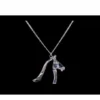 Designs By Loriece Loriece Equestrian Angled Horse Head Necklace Jewelry