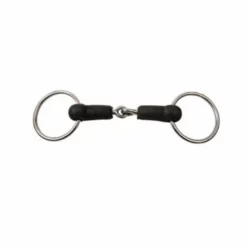 Weatherbeeta Horse Bits Korsteel Hard Rubber Jointed Loose Ring Snaffle Bit