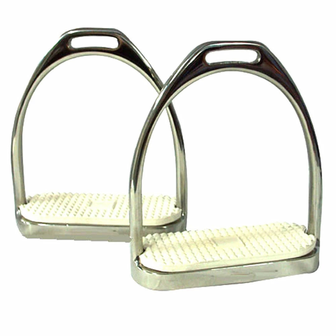 Best Sale ⌛ Intrepid Coronet Fillis Stirrup Irons With Pads Saddle Pads & Fittings ⌛ 3 Intrepid Coronet Fillis Stirrup Irons With Pads Saddle Pads & Fittings