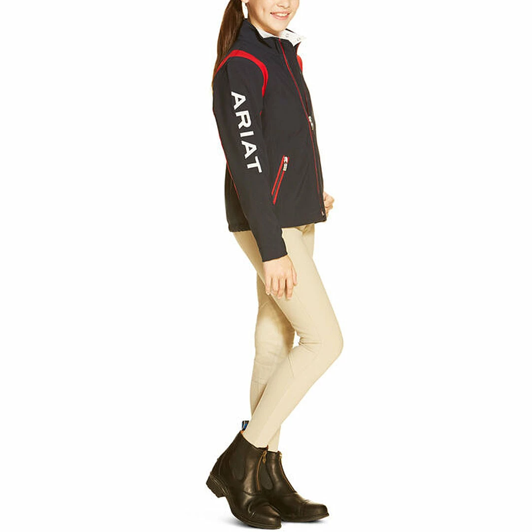 Best Sale 🥰 Ariat Youth New Team Softshell Jacket Equestrian Outerwear 🤩 5 Ariat Youth New Team Softshell Jacket Equestrian Outerwear