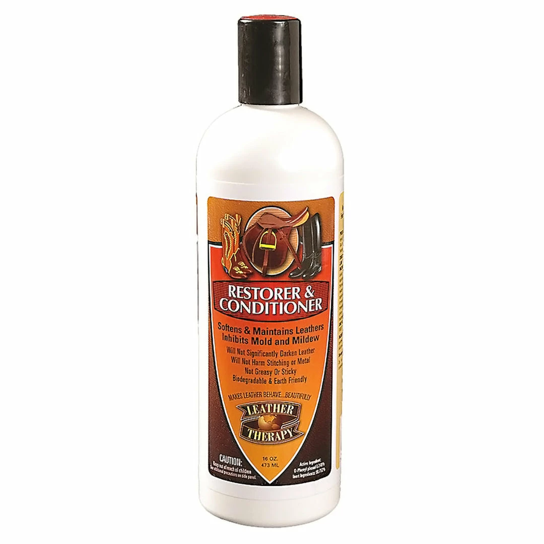 New 🌟 Jacks Mfg Grooming Leather Therapy Restorer & Conditioner 16 Oz. 🛒 3 Jacks Mfg Grooming Leather Therapy Restorer & Conditioner 16 Oz.