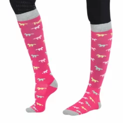 Cheapest π JPC Equestrian TuffRider Ladies Flamingo/Boat/Horse Knee Hi 𧦠Socks π₯ 10 JPC Equestrian TuffRider Ladies Flamingo/Boat/Horse Knee Hi Socks