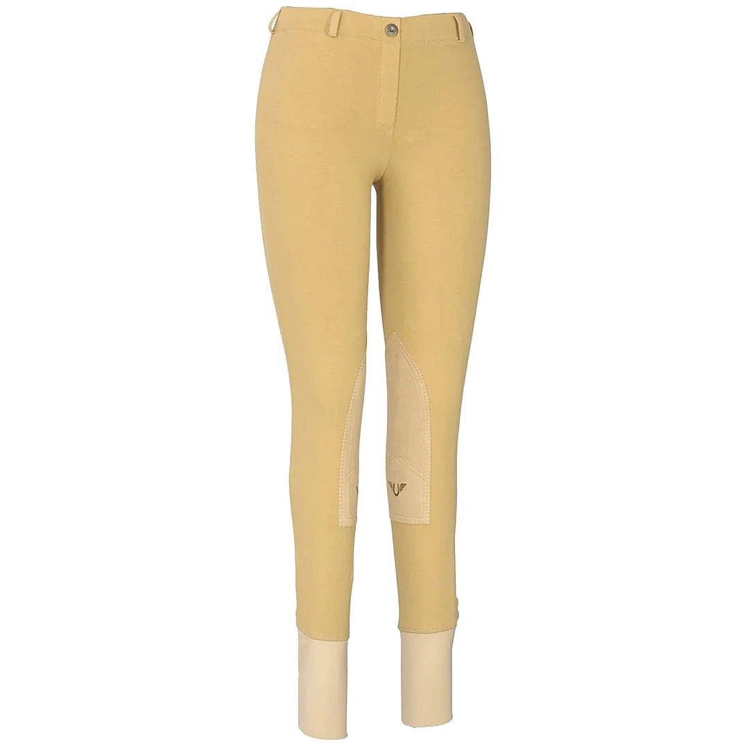 Wholesale π JPC Equestrian TuffRider Ladies Cotton Lowrise Pull-On Knee Patch Breeches π 3 JPC Equestrian TuffRider Ladies Cotton Lowrise Pull-On Knee Patch Breeches