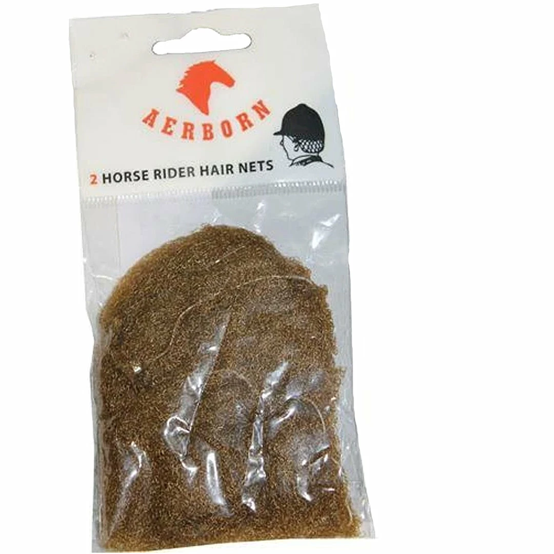 Hot Sale ๐ English Riding Supply Aerborn Double Thick Hair Nets Equestrian Accessories โค๏ธ 7 English Riding Supply Aerborn Double Thick Hair Nets Equestrian Accessories