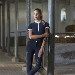 EGO7 EGO 7 Women's Polo Top Short Sleeve Show Shirts