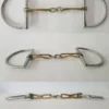 FHT Custom Made Bits Horse Bits Custom Made Tear Drop Dee Ring Snaffle
