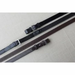 Red Barn By KL Select Pebble Grip Reins