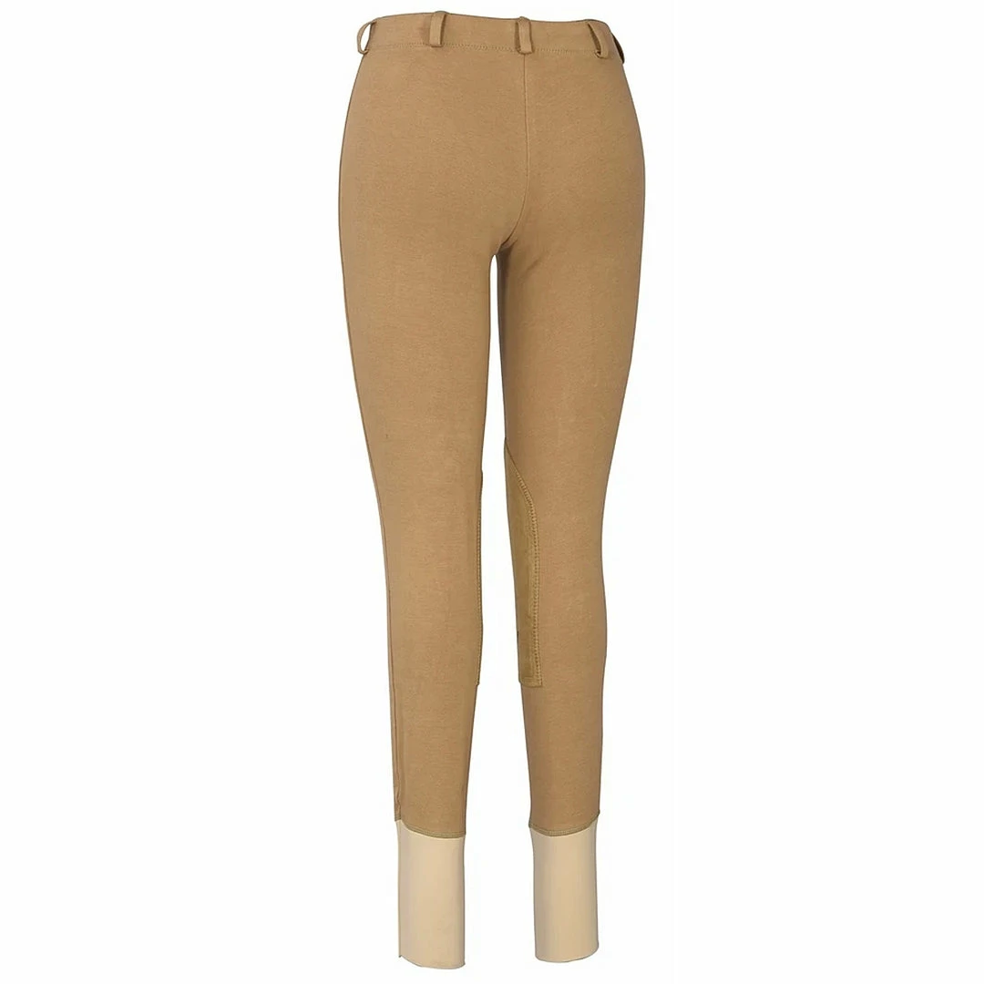 Wholesale π JPC Equestrian TuffRider Ladies Cotton Lowrise Pull-On Knee Patch Breeches π 8 JPC Equestrian TuffRider Ladies Cotton Lowrise Pull-On Knee Patch Breeches
