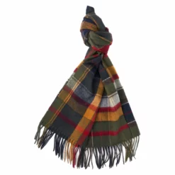 Brand new 😀 Barbour Fade Tartan Scarf ⭐ 14 Barbour Fade Tartan Scarf