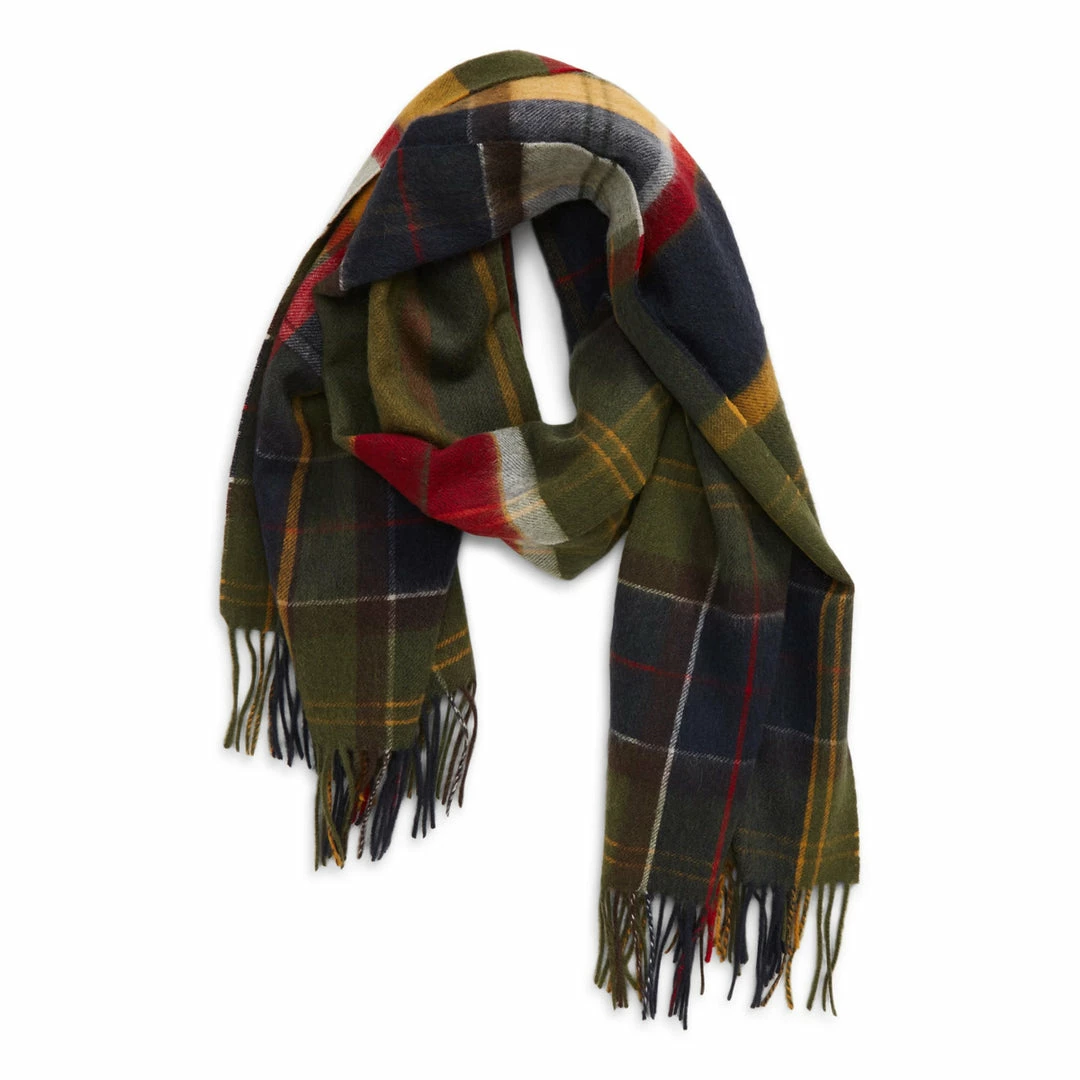 Brand new 😀 Barbour Fade Tartan Scarf ⭐ 4 Barbour Fade Tartan Scarf