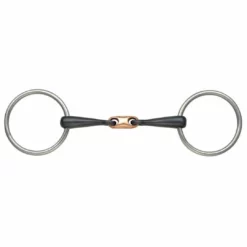 Shires Equestrian Products Shires Copper Lozenge Sweet Iron Snaffle Bit