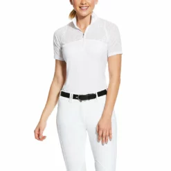 Ariat Women's Airway 1/4 Zip Show Shirt - Past Season Sale