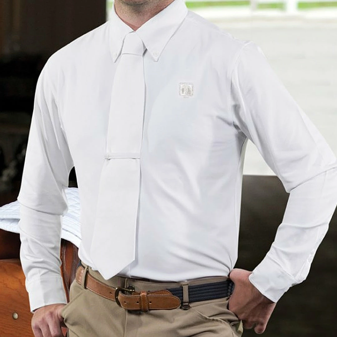 Budget 🎉 English Riding Supply Romfh Boys' Long Sleeve Competitor Show 👕 Shirt Show Jackets ✔️ 3 English Riding Supply Romfh Boys' Long Sleeve Competitor Show Shirt Show Jackets