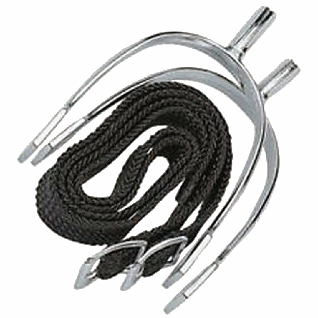 Cheap ๐ Weatherbeeta Equestrian Accessories 3/4" Spurs With Straps Set โจ 4 Weatherbeeta Equestrian Accessories 3/4" Spurs With Straps Set