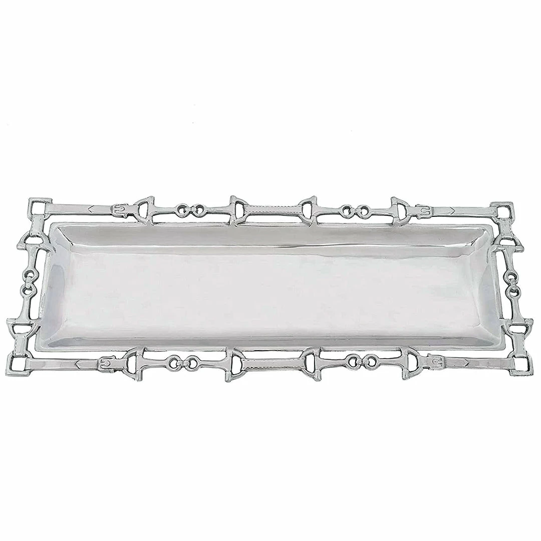 Buy ๐ Arthur Court Equestrian Open Work Oblong Tray ๐ 4 Arthur Court Equestrian Open Work Oblong Tray