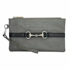 Tucker Tweed Equestrian Wellington Wristlet