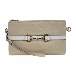 Tucker Tweed Equestrian Wellington Wristlet