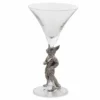 Discount π Arthur Court Equestrian π Dressed Fox Cocktail Glass Equestrian Decor β¨ 2 Arthur Court Equestrian Dressed Fox Cocktail Glass Equestrian Decor