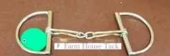 FHT Custom Made Bits Horse Bits Custom Made Tear Drop Dee Ring Snaffle